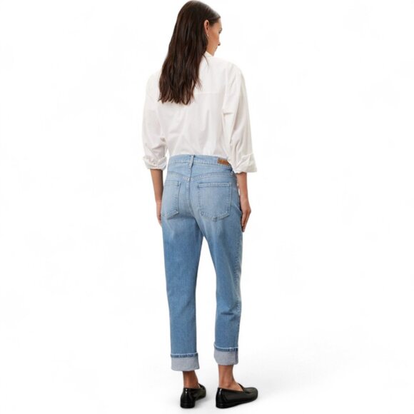 Le Jean Easy Slim Jeans with cuffed hem | Size 30 - Picture 3 of 10
